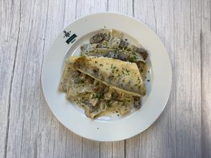 Fogas ragu pappardelle tésztával